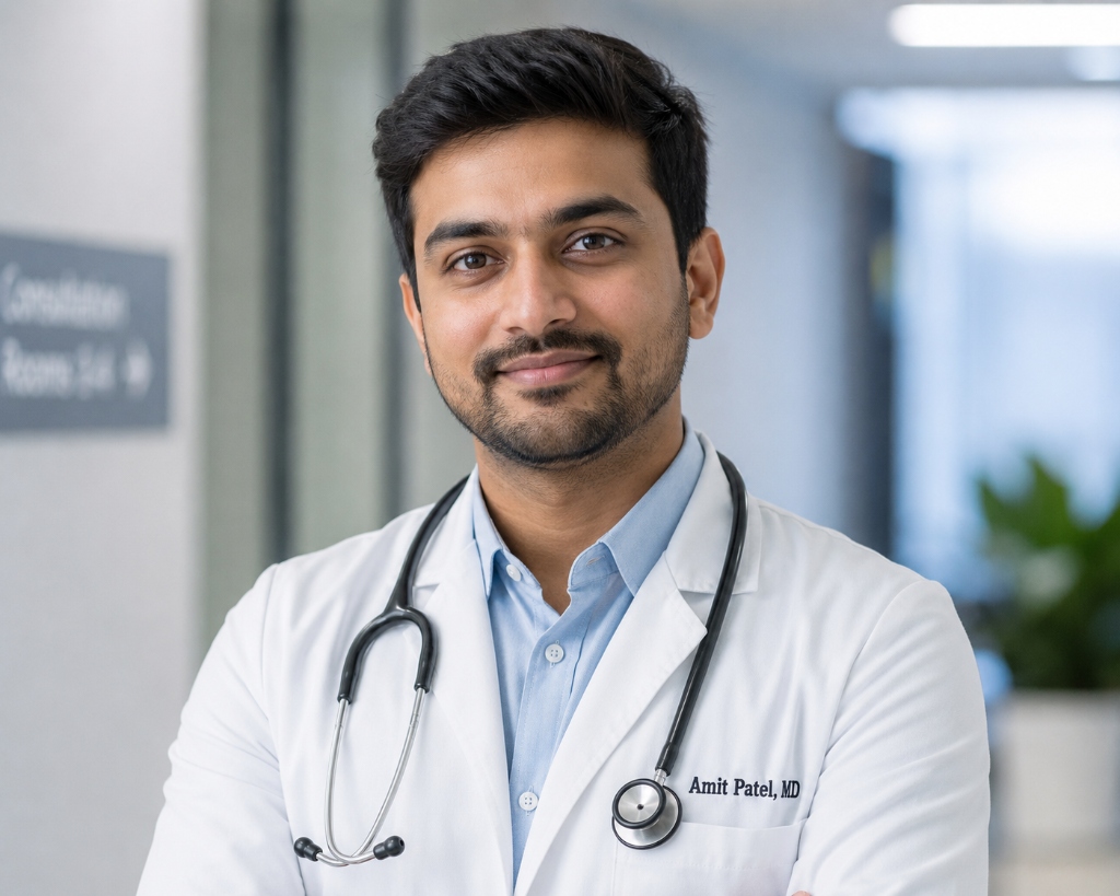 Dr. Amit Patel portrait